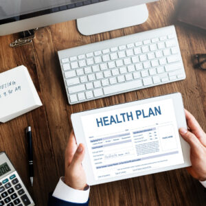 health-plan-information-examination-concept