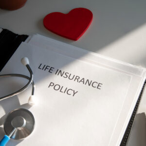 high-angle-life-insurance-documents